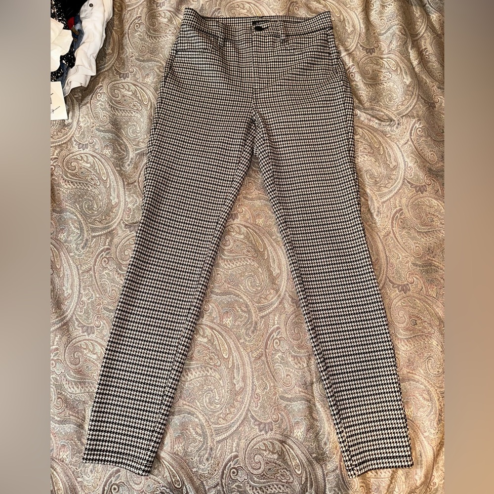 LOFT houndstooth leggings